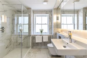Apartment shower room- click for photo gallery
